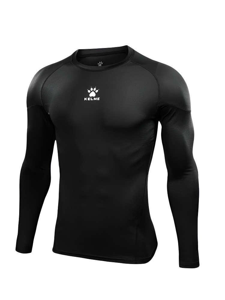 Термобелье (верх) KELME Long-Sleeved Tights Black