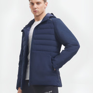 Демисезонная куртка KELME Light Down Jacket Dark Blue - Демисезонная куртка KELME Light Down Jacket Dark Blue