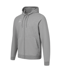 Худи на молнии ESSENTIAL Cotton FZ Hoodie, серый меланж, детский