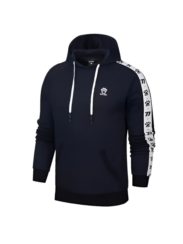 Худи KELME Men's Knitted Sweater Dark Blue