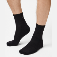 Носки средние ESSENTIAL Mid Cushioned Socks, черный - downloaded from prime-sport.ru