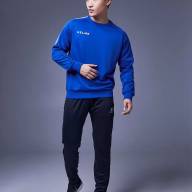 Свитшот KELME Knitted Crew Neck Sweatshirt Blue - Свитшот KELME Knitted Crew Neck Sweatshirt Blue
