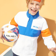 Детская ветровка KELME Woven Trench Coat (White/Light Blue) - Детская ветровка KELME Woven Trench Coat (White/Light Blue)