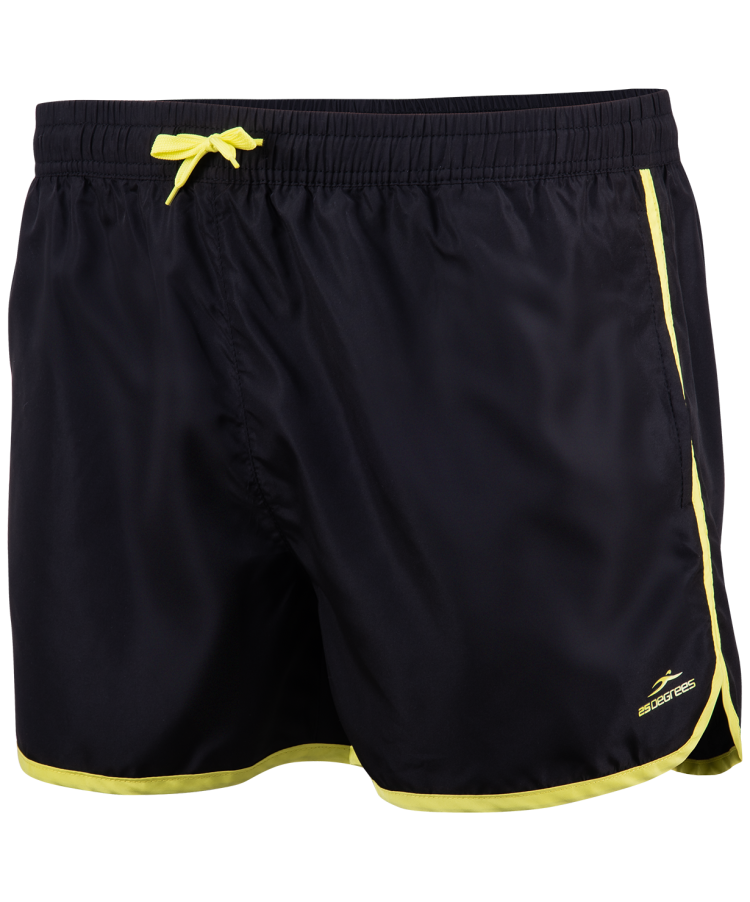 downloaded from prime-sport.ru Шорты для плавания Station Black/Lime, полиэстер, детский