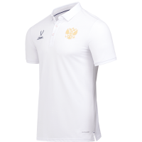 Поло парадное JOGEL NATIONAL PerFormDRY Classic Polo, белый