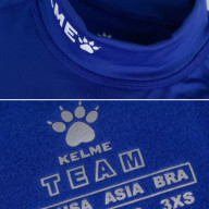 Детское термобелье (верх) утепленное KELME Long Sleeve T-Shirt Kid Blue - Детское термобелье (верх) утепленное KELME Long Sleeve T-Shirt Kid Blue