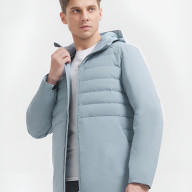 Демисезонная куртка KELME Light Down Jacket Grey - Демисезонная куртка KELME Light Down Jacket Grey