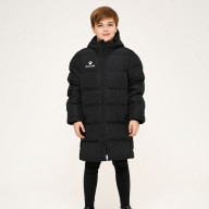 Детский пуховик KELME Children's Long Cotton Clothes Black - Детский пуховик KELME Children's Long Cotton Clothes Black