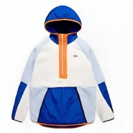 Худи KELME Half Cardigan Sweater (Blue/White) - Худи KELME Half Cardigan Sweater (Blue/White)