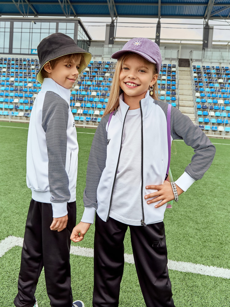 Детский спортивный костюм FN Dynamic Kid (White/Black)