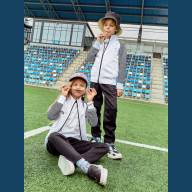 Детский спортивный костюм FN Dynamic Kid (White/Black) - Детский спортивный костюм FN Dynamic Kid (White/Black)