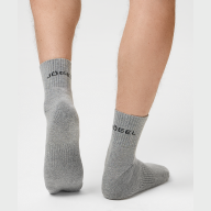 Носки средние ESSENTIAL Mid Cushioned Socks, меланжевый - downloaded from prime-sport.ru