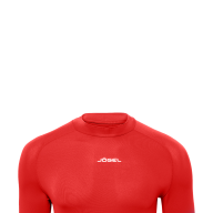 Футболка компрессионная с длинным рукавом JOGEL Camp PerFormDRY Top LS, красный - downloaded from prime-sport.ru
