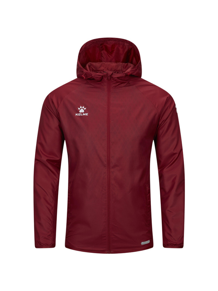 Ветровка KELME Woven Jacket Burgundy