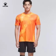 Футболка KELME Short Sleeve Training Suit Black - Футболка KELME Short Sleeve Training Suit Black