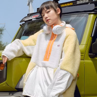 Худи KELME Half Cardigan Sweater (Yellow/White) - Худи KELME Half Cardigan Sweater (Yellow/White)