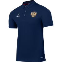 Поло парадное JOGEL NATIONAL PerFormDRY Classic Polo, темно-синий