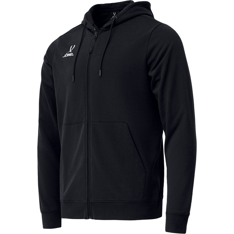 Худи на молнии JOGEL ESSENTIAL Cotton Zip Hoodie, черный