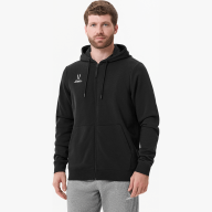 Худи на молнии JOGEL ESSENTIAL Cotton Zip Hoodie, черный - Худи на молнии JOGEL ESSENTIAL Cotton Zip Hoodie, черный