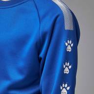 Детский свитшот KELME Knitted Crew Neck Sweatshirt Blue - Детский свитшот KELME Knitted Crew Neck Sweatshirt Blue
