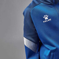 Детская олимпийка KELME Children's Knitted Jacket Blue - Детская олимпийка KELME Children's Knitted Jacket Blue