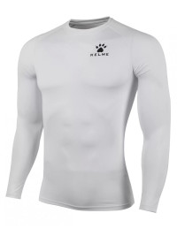 Детское термобелье (верх) утепленное KELME Tech Fit Long Sleeve (Thick) Kids White