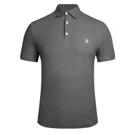 Футболка-поло KELME Short Sleeve Polo Shirt Dark Grey - Футболка-поло KELME Short Sleeve Polo Shirt Dark Grey