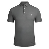Футболка-поло KELME Short Sleeve Polo Shirt Dark Grey - Футболка-поло KELME Short Sleeve Polo Shirt Dark Grey