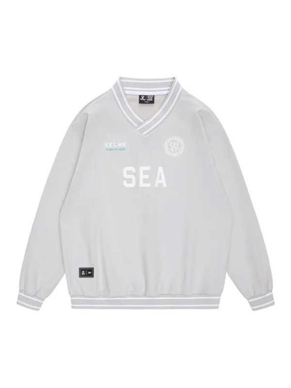 Свитшот KELME Woven Long-Sleeved Sweatshirt Grey