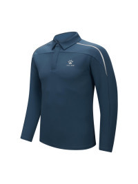 Лонгслив KELME Long Sleeve Polo Shirt Blue