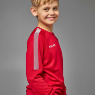 Детский свитшот KELME Knitted Crew Neck Sweatshirt Red - Детский свитшот KELME Knitted Crew Neck Sweatshirt Red