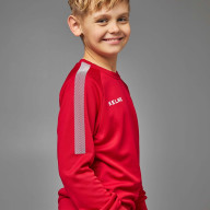 Детский свитшот KELME Knitted Crew Neck Sweatshirt Red - Детский свитшот KELME Knitted Crew Neck Sweatshirt Red