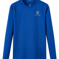 Детское термобелье (верх) утепленное KELME Tech Fit Long Sleeve (Thick) Kids Blue - Детское термобелье (верх) утепленное KELME Tech Fit Long Sleeve (Thick) Kids Blue