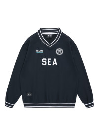 Свитшот KELME Woven Long-Sleeved Sweatshirt Dark Blue