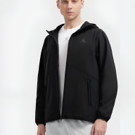 Куртка KELME Fleece Woven Jacket (Hooded) Black - Куртка KELME Fleece Woven Jacket (Hooded) Black