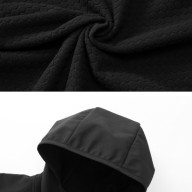 Куртка KELME Fleece Woven Jacket (Hooded) Black - Куртка KELME Fleece Woven Jacket (Hooded) Black