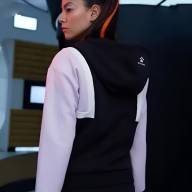 Толстовка KELME Knitted Coat (Black/Light Purple) - Толстовка KELME Knitted Coat (Black/Light Purple)
