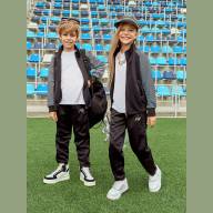 Детский спортивный костюм FN Dynamic Kid (Black/Grey) - Детский спортивный костюм FN Dynamic Kid (Black/Grey)