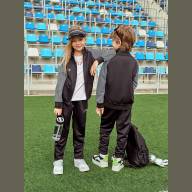 Детский спортивный костюм FN Dynamic Kid (Black/Grey) - Детский спортивный костюм FN Dynamic Kid (Black/Grey)