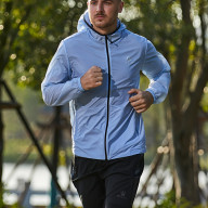 Ветровка KELME Thin Trench Coat Light Blue - Ветровка KELME Thin Trench Coat Light Blue