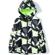Детская ветровка KELME Boys Windbreaker (Black/Grey) - Детская ветровка KELME Boys Windbreaker (Black/Grey)
