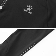 Лонгслив KELME Half Cardigan Long Sleeve T-Shirt Black - Лонгслив KELME Half Cardigan Long Sleeve T-Shirt Black