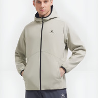 Куртка KELME Fleece Woven Jacket (Hooded) Beige - Куртка KELME Fleece Woven Jacket (Hooded) Beige