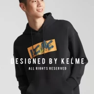 Худи KELME Hooded Sweater Black - Худи KELME Hooded Sweater Black