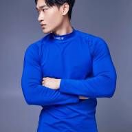 Термобелье (верх) утепленное KELME Long Sleeve T-Shirt Men's Blue - Термобелье (верх) утепленное KELME Long Sleeve T-Shirt Men's Blue