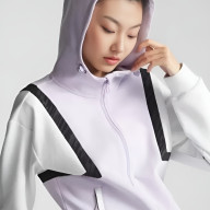 Толстовка KELME Knitted Coat (Light Purple/White) - Толстовка KELME Knitted Coat (Light Purple/White)