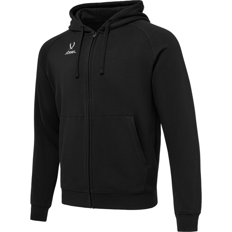 Худи JOGEL ESSENTIAL Club reglan Cotton Zip Hoodie 99, черный
