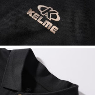 Футболка-поло KELME Short Sleeve Polo Shirt Black - Футболка-поло KELME Short Sleeve Polo Shirt Black
