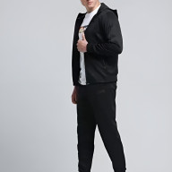 Спортивный костюм KELME Men's Hooded Knitted Jacket Suit Black - Спортивный костюм KELME Men's Hooded Knitted Jacket Suit Black