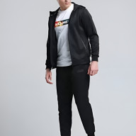 Спортивный костюм KELME Men's Hooded Knitted Jacket Suit Black - Спортивный костюм KELME Men's Hooded Knitted Jacket Suit Black